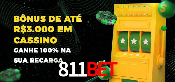 811Bet melhor bônus de depósito