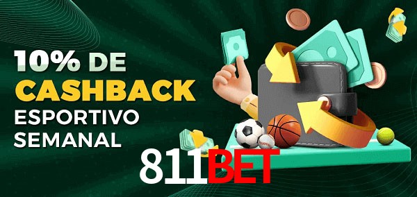 10% de bônus de cashback na 811Bet