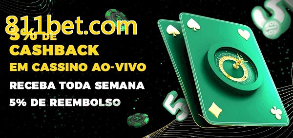 Promoções do cassino ao Vivo 811bet.com